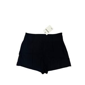 ASOS Black Zip Up High Waisted Shorts - NWT - Size 6 Petite